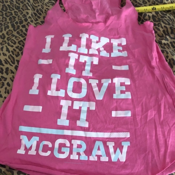 TIM MC GRAW Barbi pink concert tee shirt tank top I LIKE IT - I LOVE IT - - Picture 5 of 8